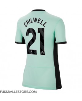 Günstige Chelsea Ben Chilwell #21 3rd trikot Damen 2023-24 Kurzarm